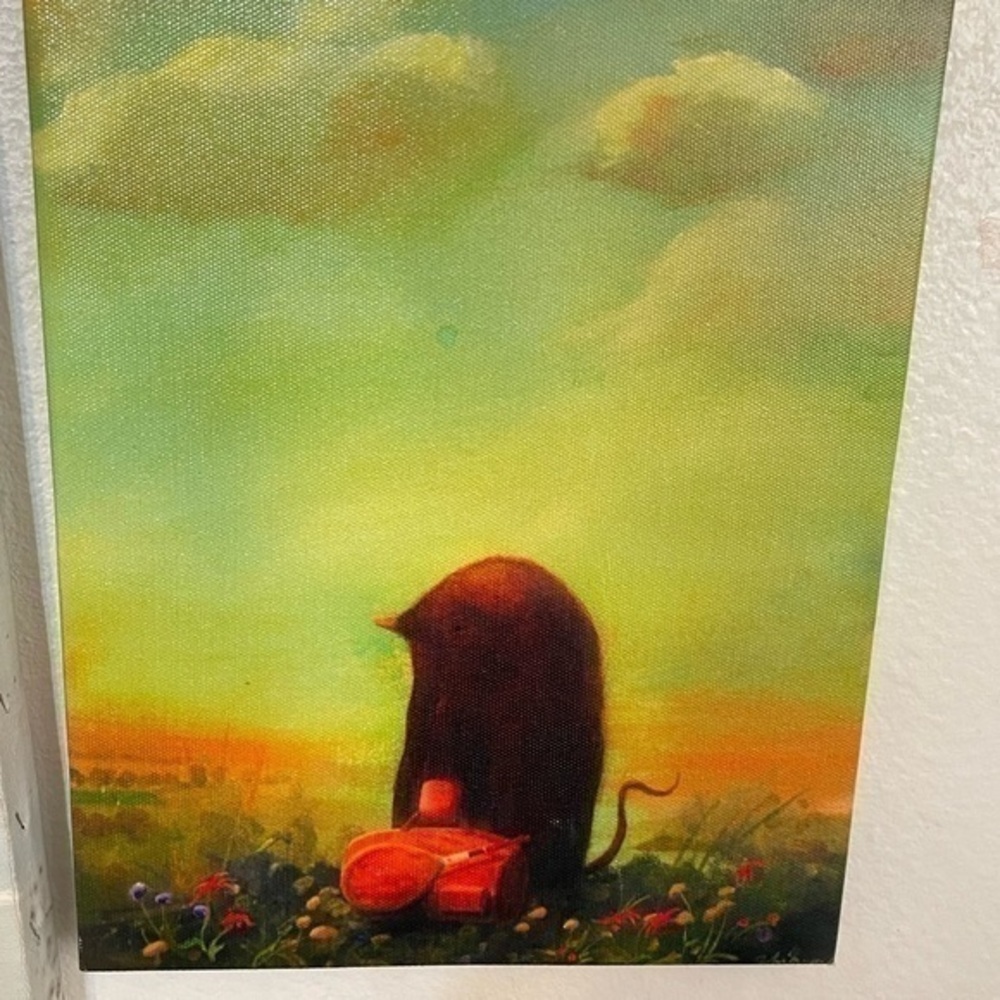 Wary Meyers Mole print artwork